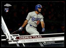 2017 Topps Chrome Andrew Toles Rookie Los Angeles Dodgers #34