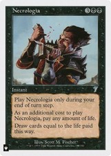 1x Near Mint, English Necrologia - The List - The List Reprints