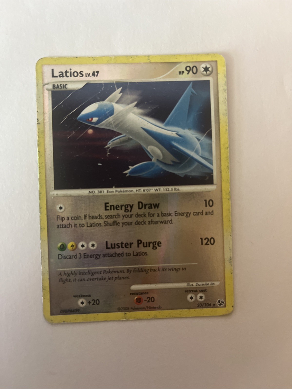 Latios 23/106 Great Encounters Reverse Holo