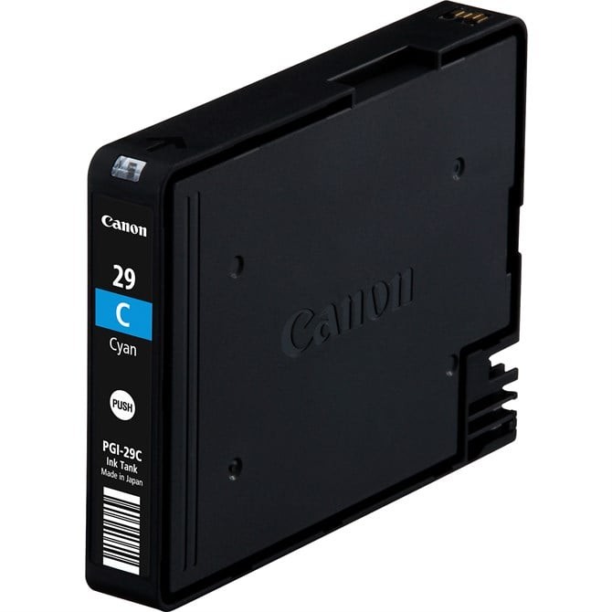 Original Canon PGI-29C Cyan Ink Cartridge (4873B001AA) - Image 3