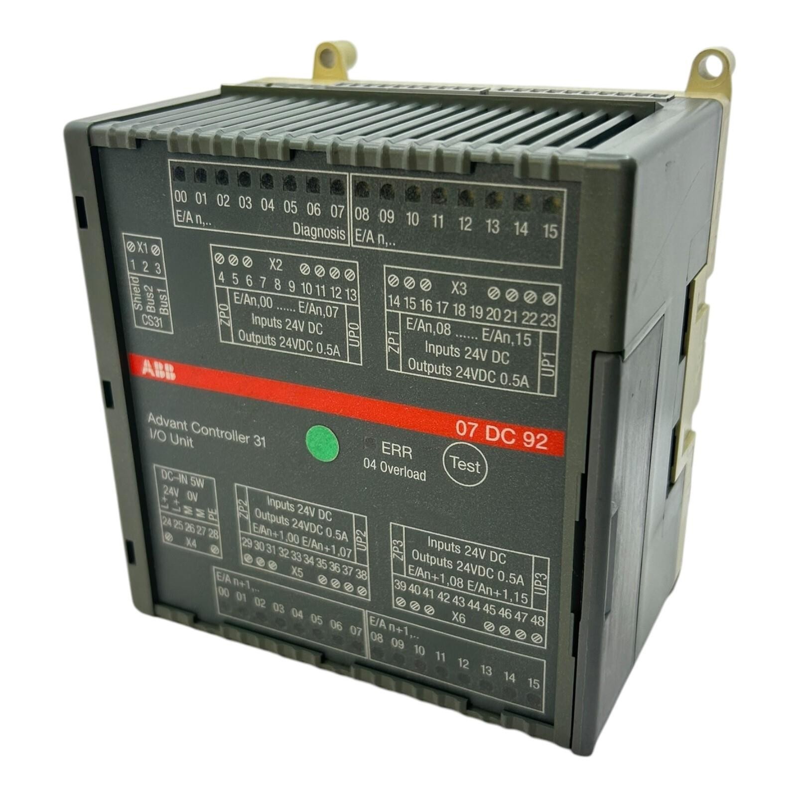 ABB Advant Controller 31 GJR5252200R0101 07dc92E for Industrial Use