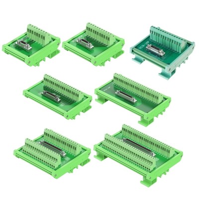 SCSI Female Connectors Rail Type Terminal Block for Tape Drive and Scanners