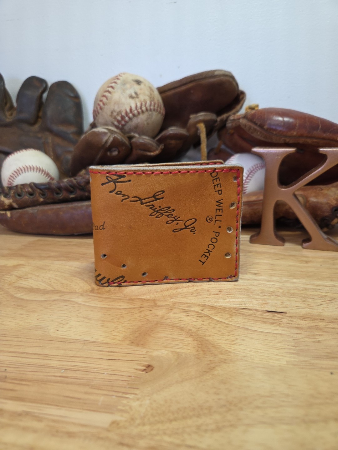 Leather Bifold Wallet Mens