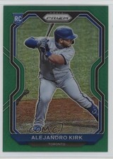 2021 Panini Prizm Tier II Green Prizm Alejandro Kirk #169 0vd2