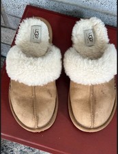 UGG Scuffette II Women's Suede Slippers Chestnut Size US 9 / UK 7.5 / EU 40