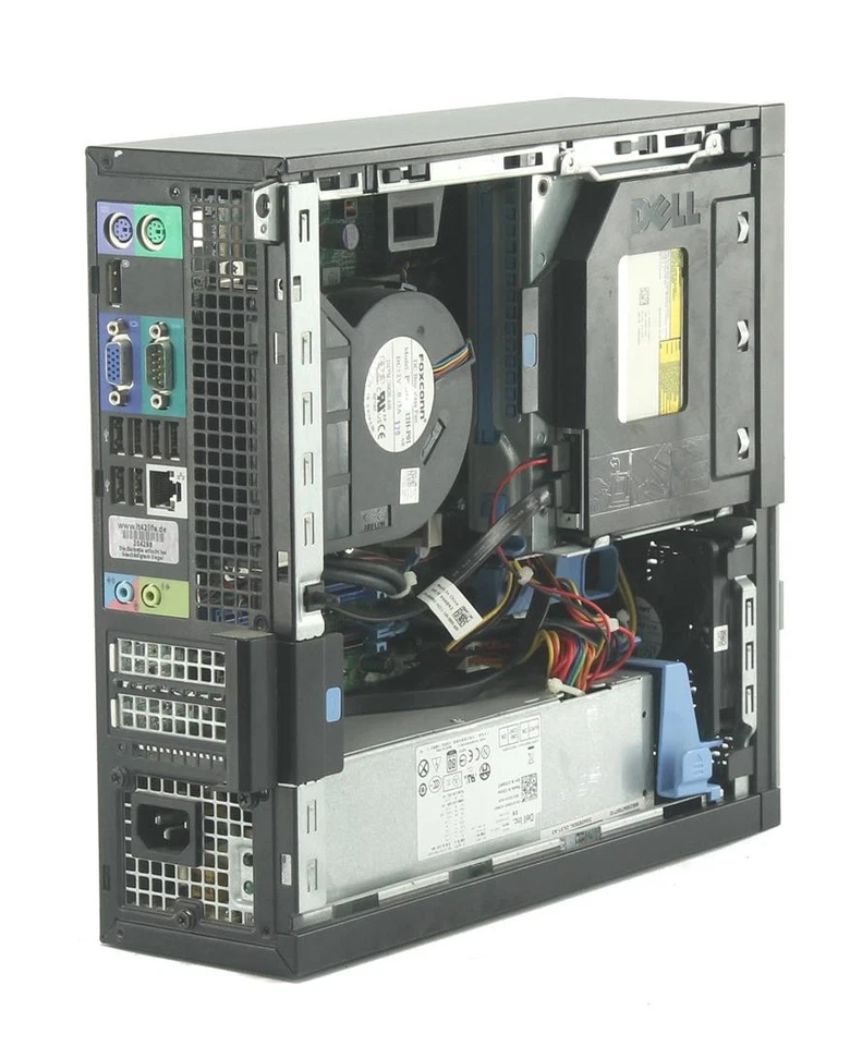 DELL Optiplex 790 SFF (Small Form Factor) | i3 2100 2x 3,1GHz | 2x 2 GB DDR3 RAM - Bild 2 von 2