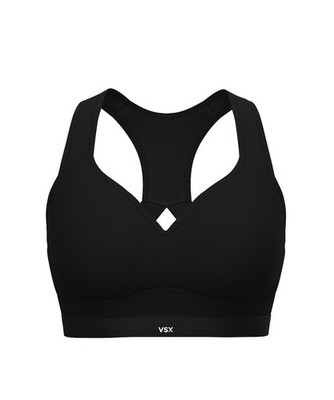 Victoria's Secret VSX Incredible Max Sports Bra Plunge Black Pick A Size NWT
