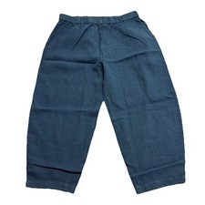 Poetry 100% Linen Wide Leg Cropped Trousers P...