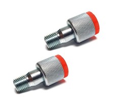 2pc 1/4" Hydraulic Ram Coupler 4&10 Ton Porta Power Female Side Fitting Coupling