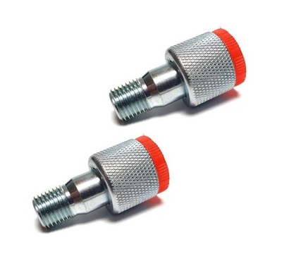 2pc 1/4'' Hydraulic Ram Coupler 4&10 Ton Porta Power Female Side Fitting Coupling