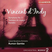 Audio Cd - Vincent D'indy - Symphony No.2. Karadec Op.34 - Chandos -D- Neu