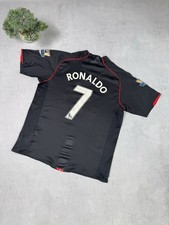 Manchester United 2007-08 Away Shirt Ronaldo #7 (L) Authentic Vintage jersey Kit