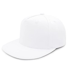 Baby Baseball Cap Toddler Baseball Hat Kids Trucker Hats 2-6 Years White