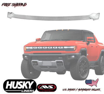 2022-2025 GMC Hummer EV Pickup Aeroskin Low Profile Hood AVS Chrome Bug Shield