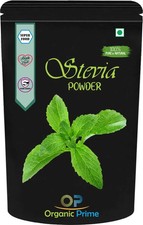 Organic Prime Pure Stevia Leaf Powder - Natural Zero Calorie Sugar Alternative