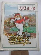 VTG Pennsylvania Angler Magazine December 1984 Illustrated Fishing 