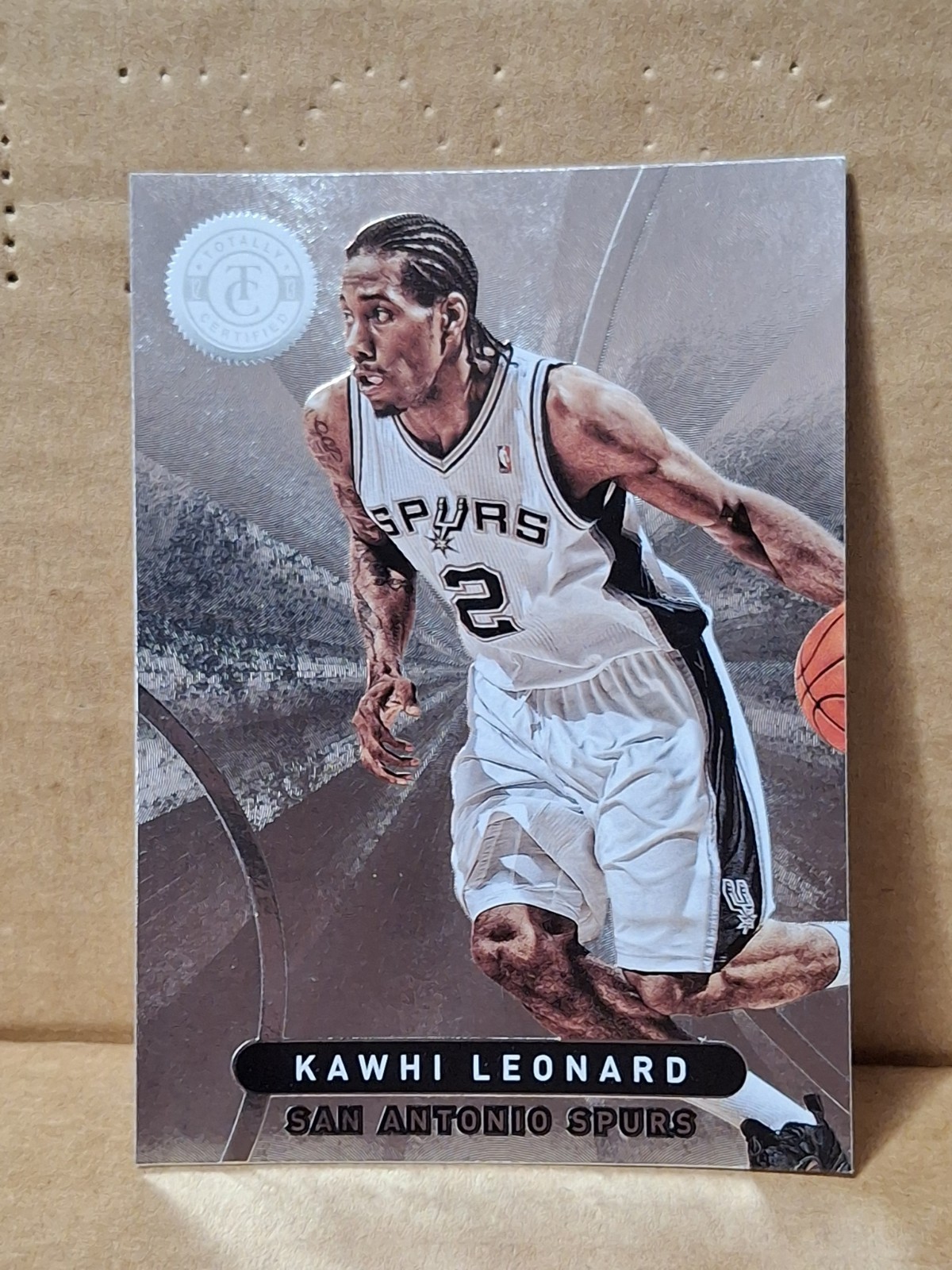 2012-13 KAWHI LEONARD TOTALLY CERTIFIED NBA ROOKIE CARD RC #11 SPURS CLIPPERS 