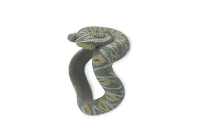 Python Snake Bracelet, Realistic Snake Wrist Band, Plastic, Gift, 3'' RI69 B663
