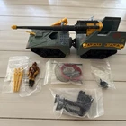 G.I.Joe 1987 Cobra Maggot Complete &  Driver WORM W/Helmet Hasbro Figure Vehicle