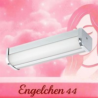 Led Badleuchte Spiegelleuchte Wandlampe Martinsicuro 4000K 8W 900LM Chrom IP44