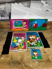 Vintage 2 Colorforms Set Peanuts Lot: Snoopy  Lucy Colorforms