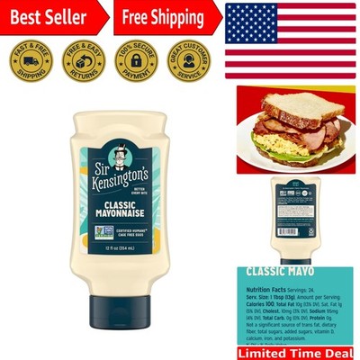 12 oz Classic Sir Kensington's Mayonnaise - Pure, Non-GMO & Gluten-Free Delight