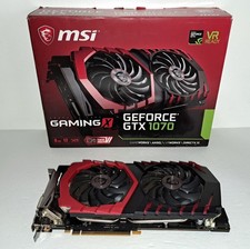 MSI NVIDIA GeForce GTX 1070 GAMING X 8G Graphics Card (READ)