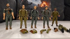 1982 HASBRO GI JOE Action Figures - Clutch Zap Short-Fuze Grunt   Stalker Parts