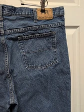 Real  Ranch  Men's  Blue  Jeans   Size   40X34  Low  Rise Boot cut 