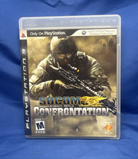 SOCOM Confrontation PS3 (Sony PlayStation 3, 2008) with Manual
