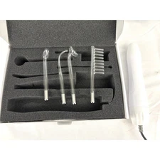 High Frequency Portable Handheld Facial Skin Facial Wand with 4 Electrodes NEW