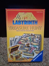 Labyrinth Treasure Hunt Ravensburger Board Game 100% Complete