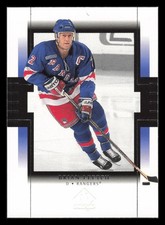 1999-2000 SP Authentic Brian Leetch  #58