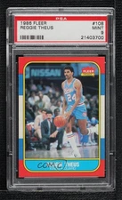 1986-87 Fleer Reggie Theus #108 PSA 9 MINT