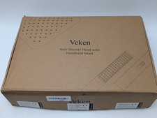 Square Shower Head - Wide Coverage Rainfall Silver Used Check Photos Good Shape