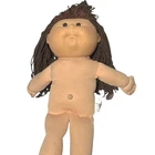 CABBAGE PATCH KIDS Pretty Crimp n Curl Girl Doll Bendy Hair 1991 Brown Hair&Eyes
