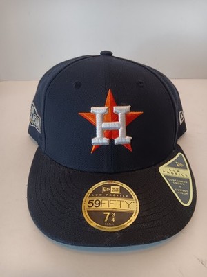 New Era Houston Astros 2022 World Series 59FIFTY Hat Men s Size 7 3/4 Navy Blue