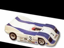 Bodywork Body RC 1/8 Vintage " Porsche " -storica Step 11 5/8in