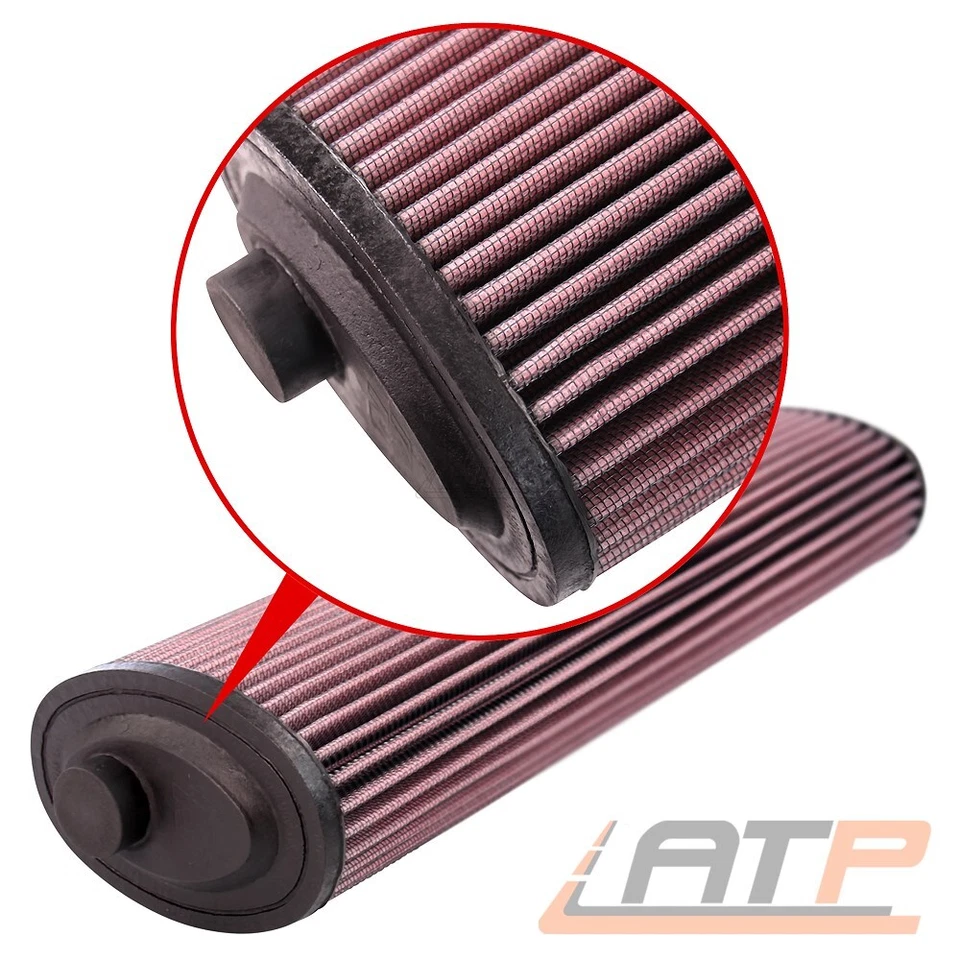 K&N SPORTLUFTFILTER SPORT LUFTFILTER TAUSCHFILTER SPORTFILTER AIR FILTER E-2657 - Bild 3 von 4