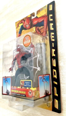 TOYBIZ MARVEL SPIDER-MAN 2 Web Trap SpiderMan Tobey Maguire 2004 RARE EUR 257,27 - ES