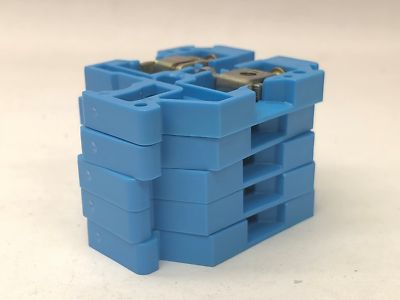 Weidmuller 012838 SAK 4 PA/BL DIN Rail Terminal Block ( Lot of 10 )