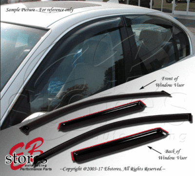 Window visors 2024 for mercedes benz