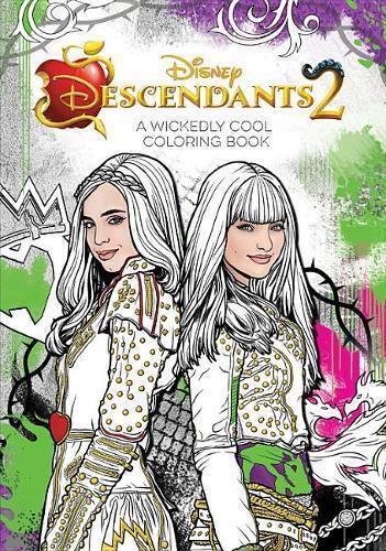 Descendants 2: A Wickedly Cool Coloring Book (Tascabile) Art of Coloring