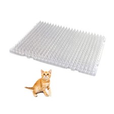 10 Pack 16x13 Inch Scat Mat Pet Deterrent Spike Mat for Indoor Outdoor