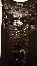 MANGO Sequin Bodycon Dress Size M