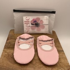 New Stella Soft Leather Ballet Dance Shoes SB05, 10MT Pink MSRP 62.89