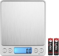 Amir KüChenwaage, 3Kg X 0,1G Digitalwaage KüChenwaage Hohe PräZision Briefwaage