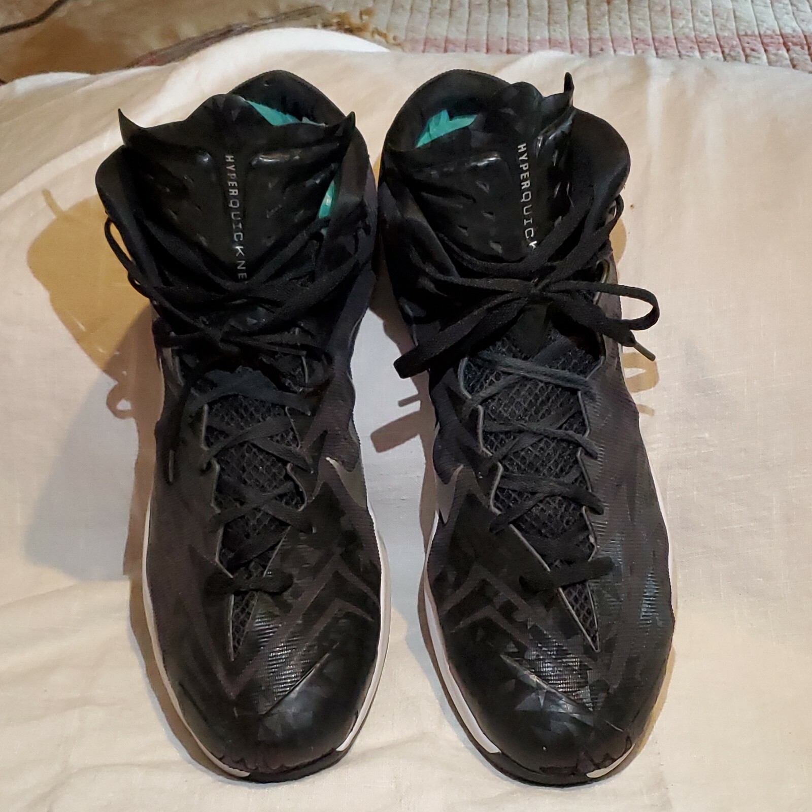 Nike hyperquickness Size 17 Black - image 8