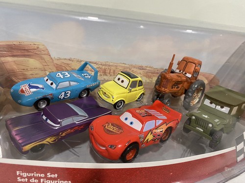 Disney Store Cars Movie 6pc Toy Car Set - Picture 5 of 9