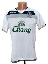 EVERTON ENGLAND 2008/2009 AWAY FOOTBALL SHIRT UMBRO SIZE S ADULT